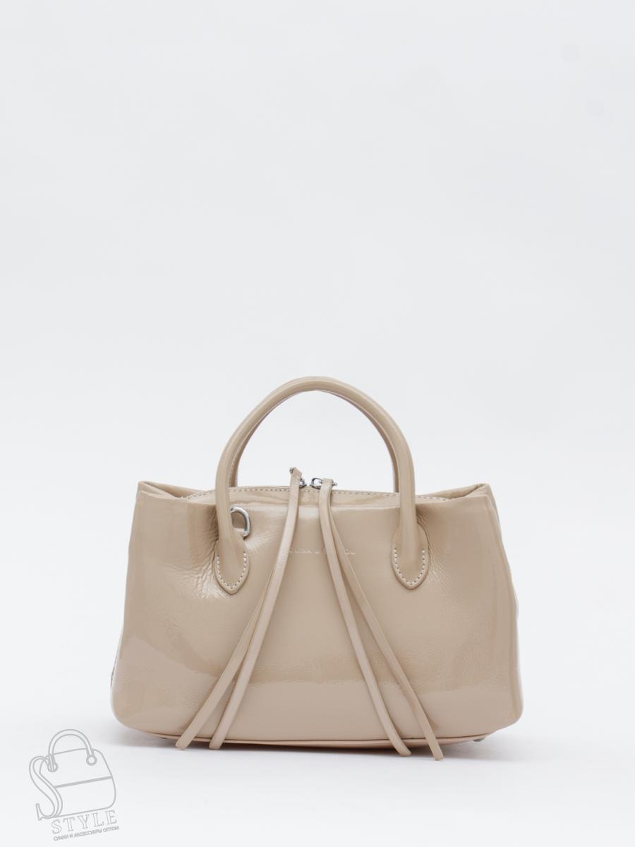 Сумка женская кожаная 5786P apricot Polina&Eiterou