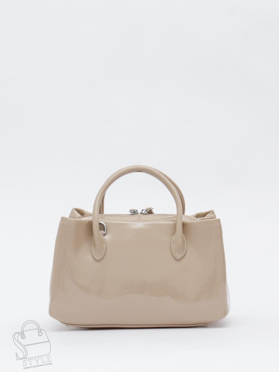 Сумка женская кожаная 5786P apricot Polina&Eiterou