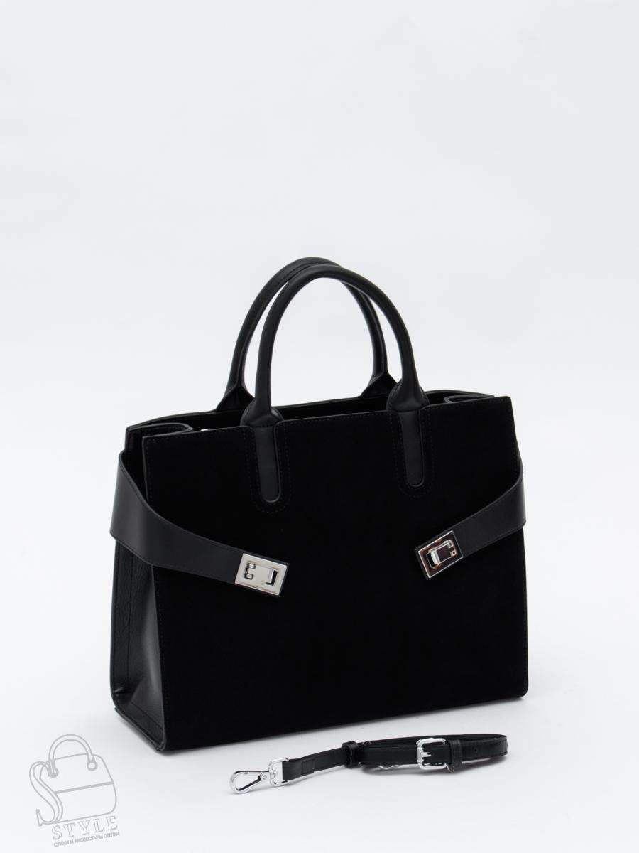 Сумка женская кожаная 11188VGF black Vitelli Grassi