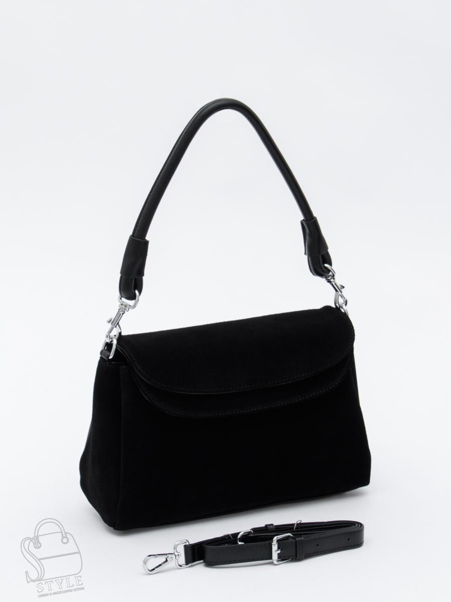 Сумка женская кожаная 0037VG black Vitelli Grassi