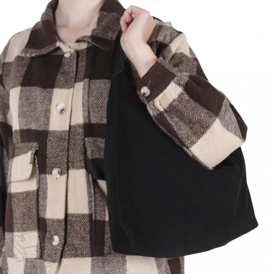 Сумка женская кожаная 9606VGAA black Vitelli Grassi