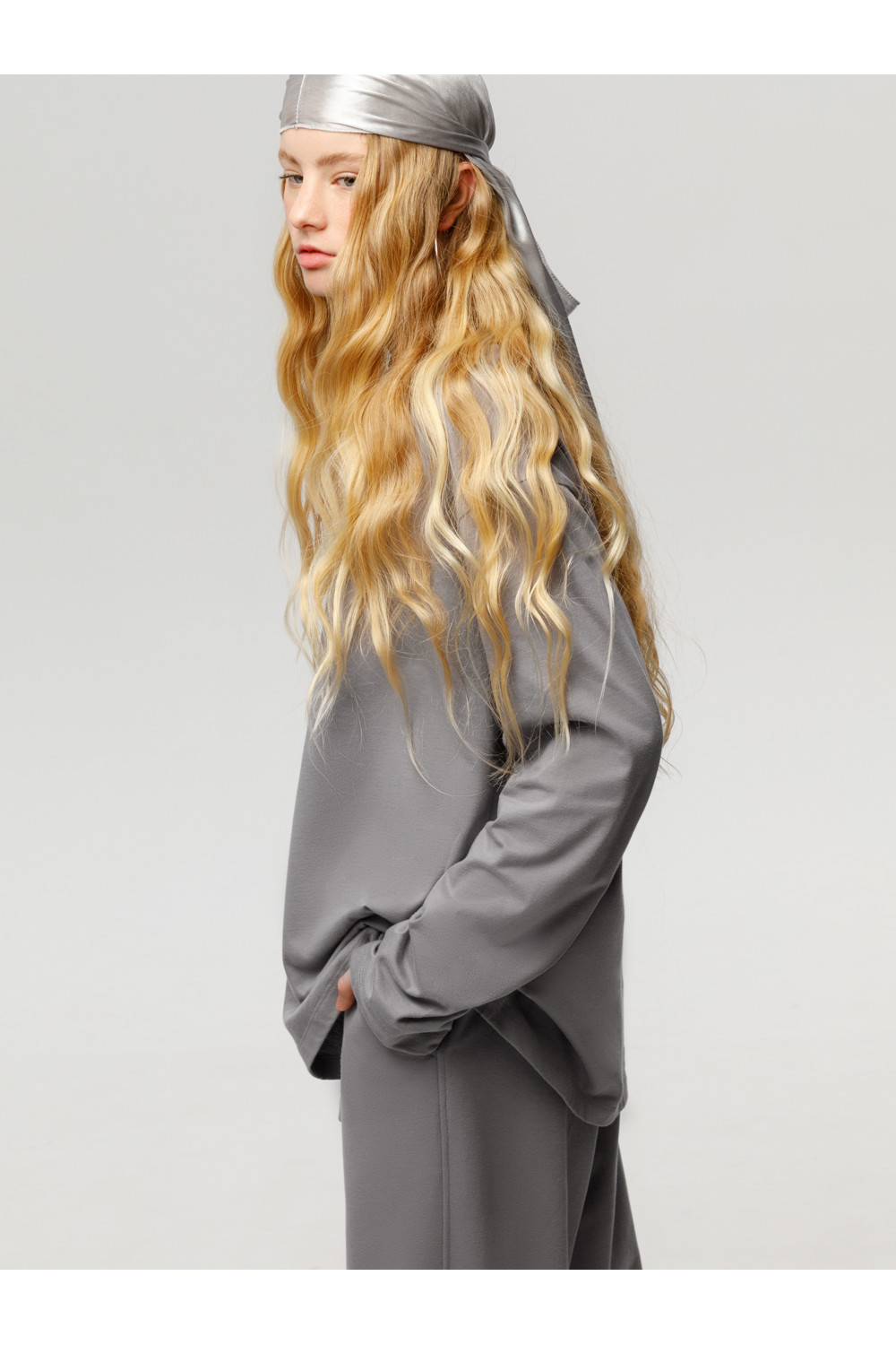 CUBBY Лонгслив (футболка дл.рукав) КБ 302925 серый 3911 CUBBY