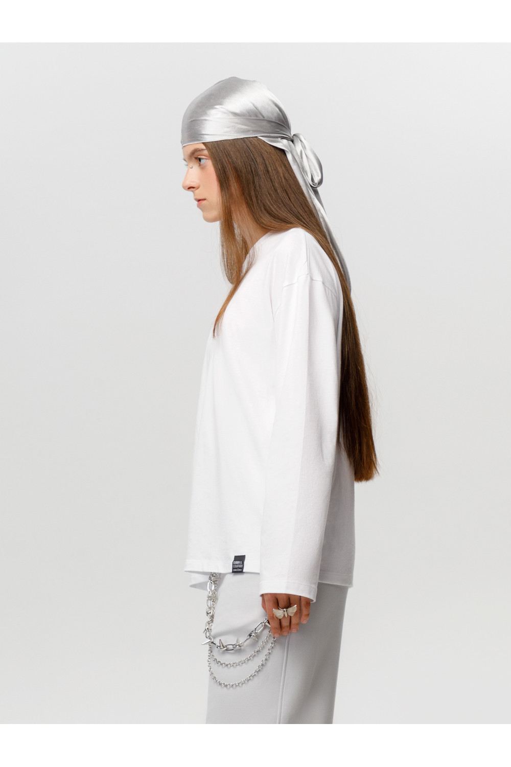 CUBBY Лонгслив (футболка дл.рукав) КБ 302925 белый CUBBY