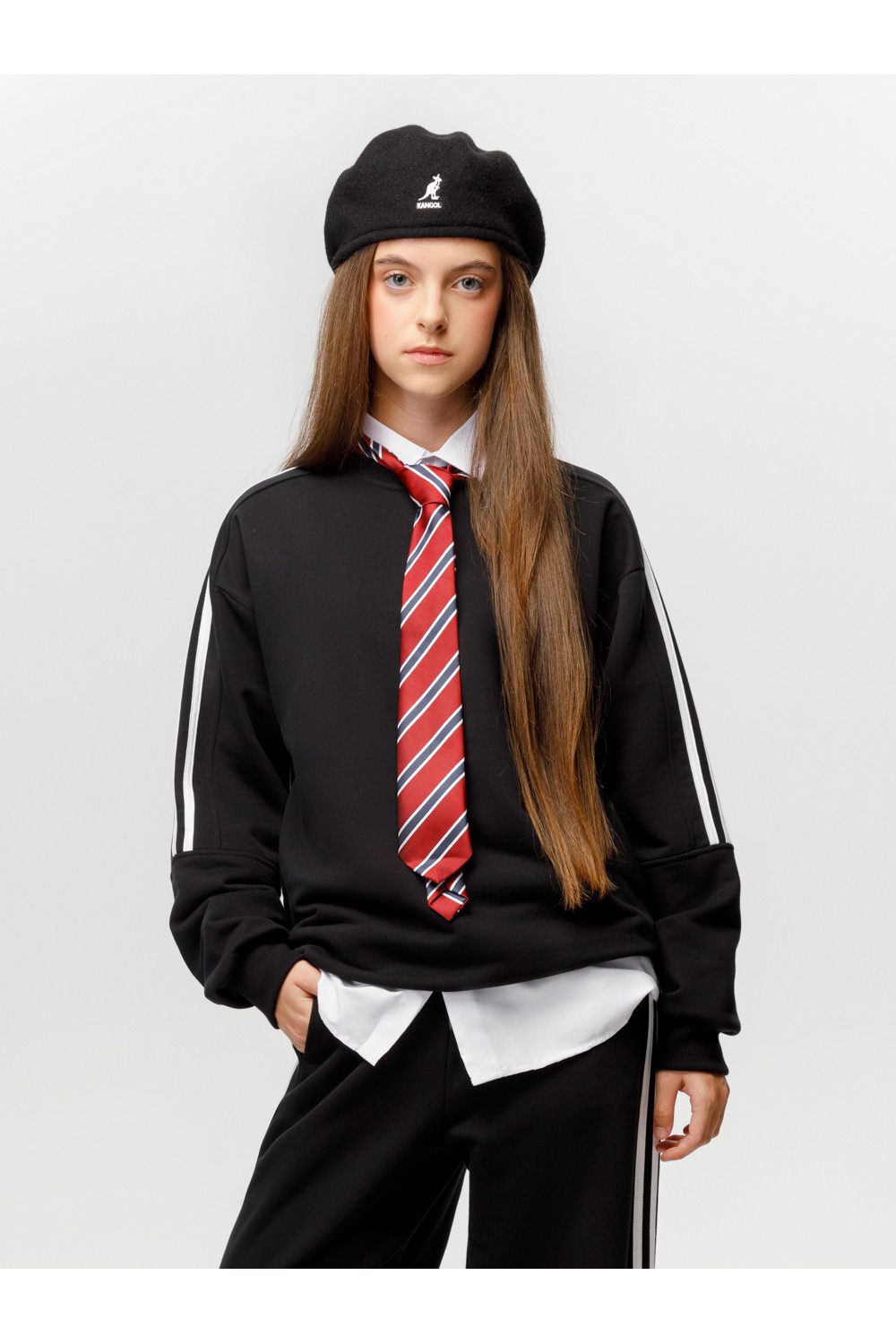 CUBBY Джемпер (свитшот) КБ 302930 черный 1413 CUBBY