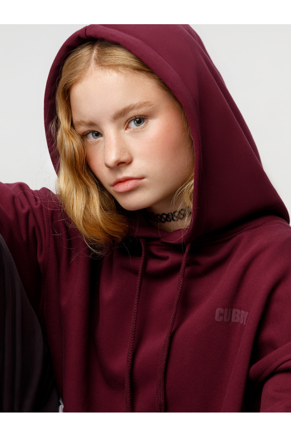 CUBBY Джемпер (худи) КБ 302927 бордовый 1528 CUBBY