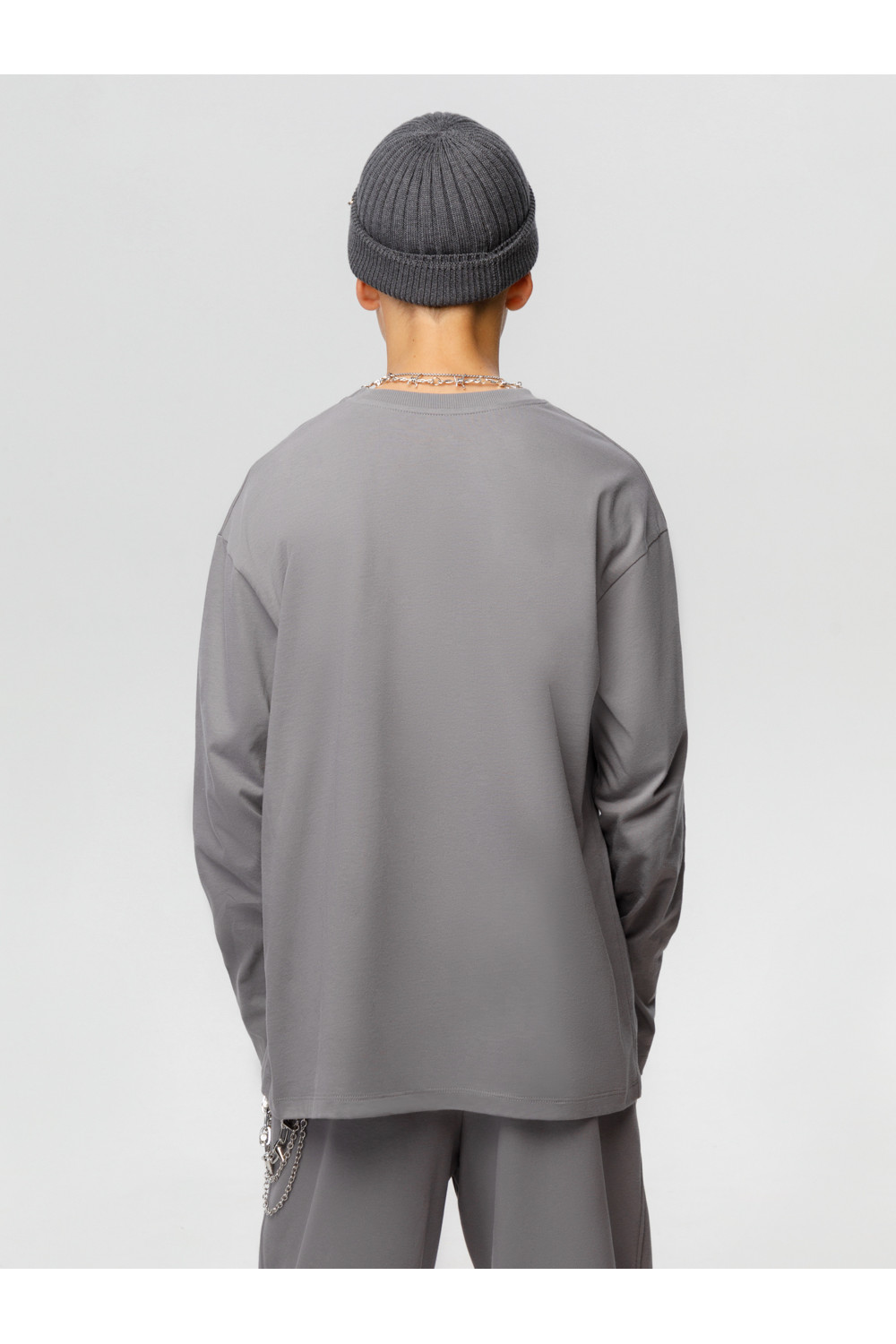 CUBBY Лонгслив (футболка дл.рукав) КБ 302925 серый 3911 CUBBY