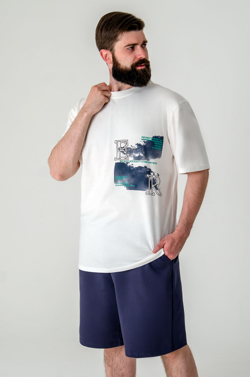 Арт.61151-15 Набор футболка и шорты 48-56 ( 5 шт.)