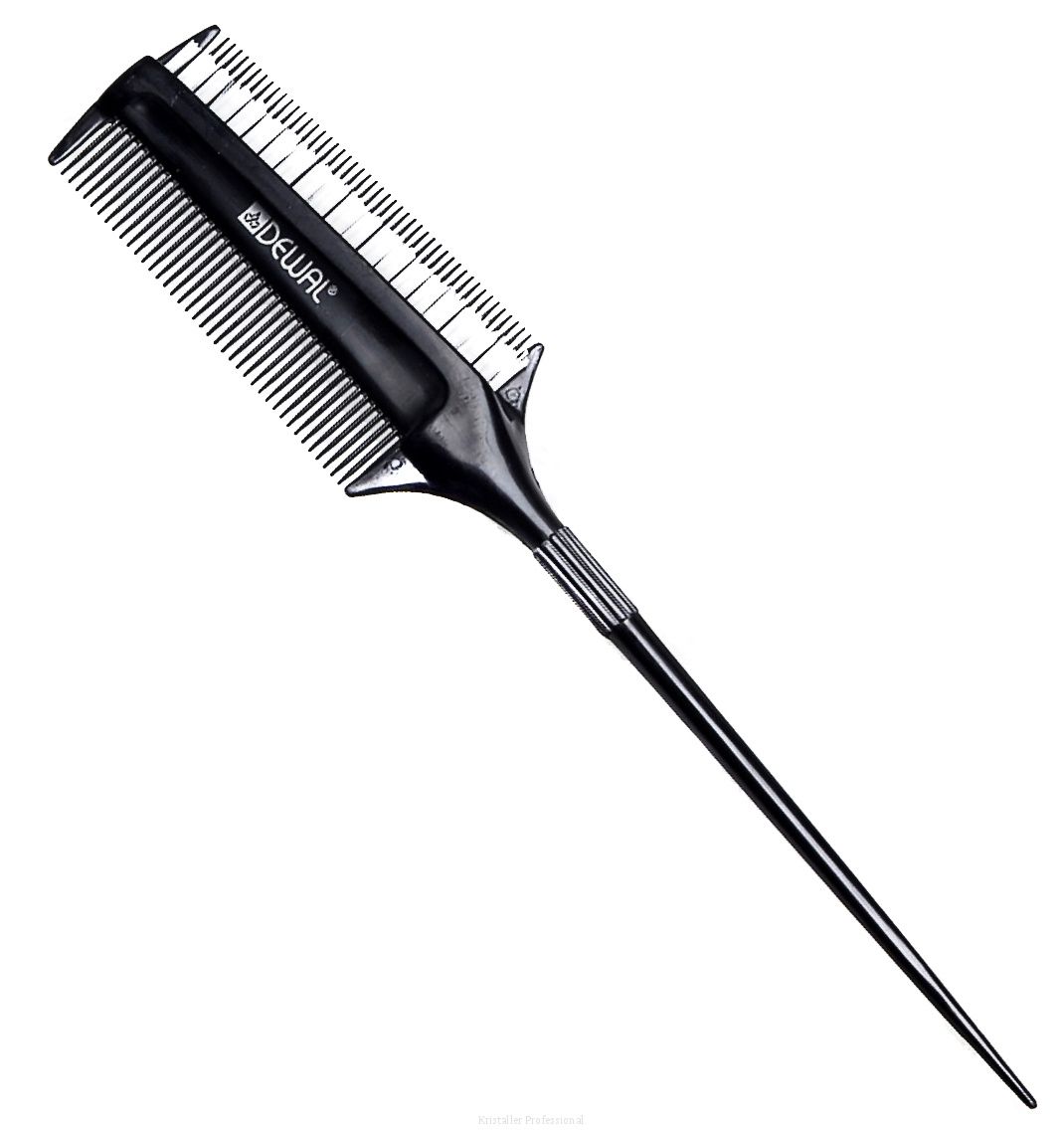 Dewal Расчёска для гладких причёсок / Эконом СО-1159, пластик, 23 см, черный