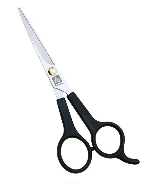 Dewal Парикмахерские ножницы прямые с усилителем / Easy Step 9502/5.5, черный