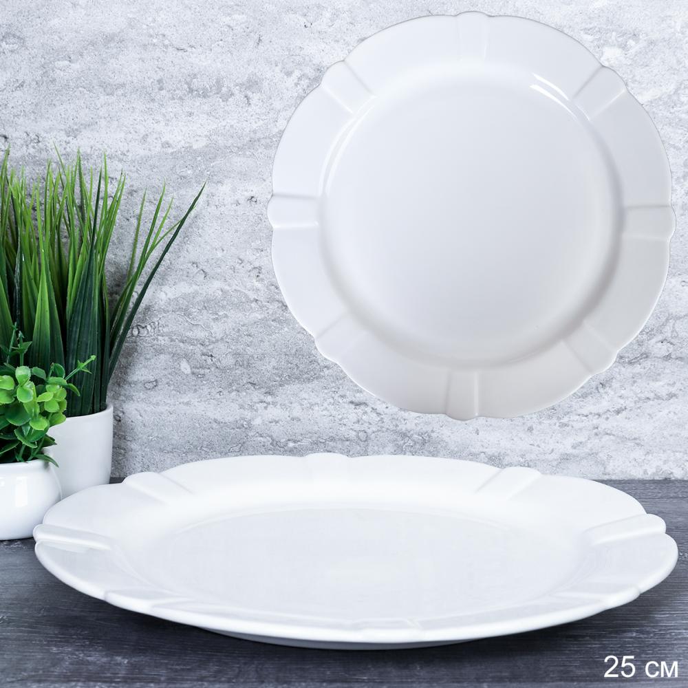 Тарелка 25 см / KU-249 /уп 22/
