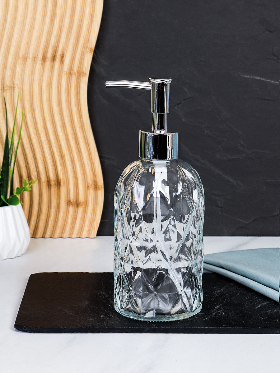 Дозатор для жидкого мыла 400 мл 19 см / GKR5 /уп 48/