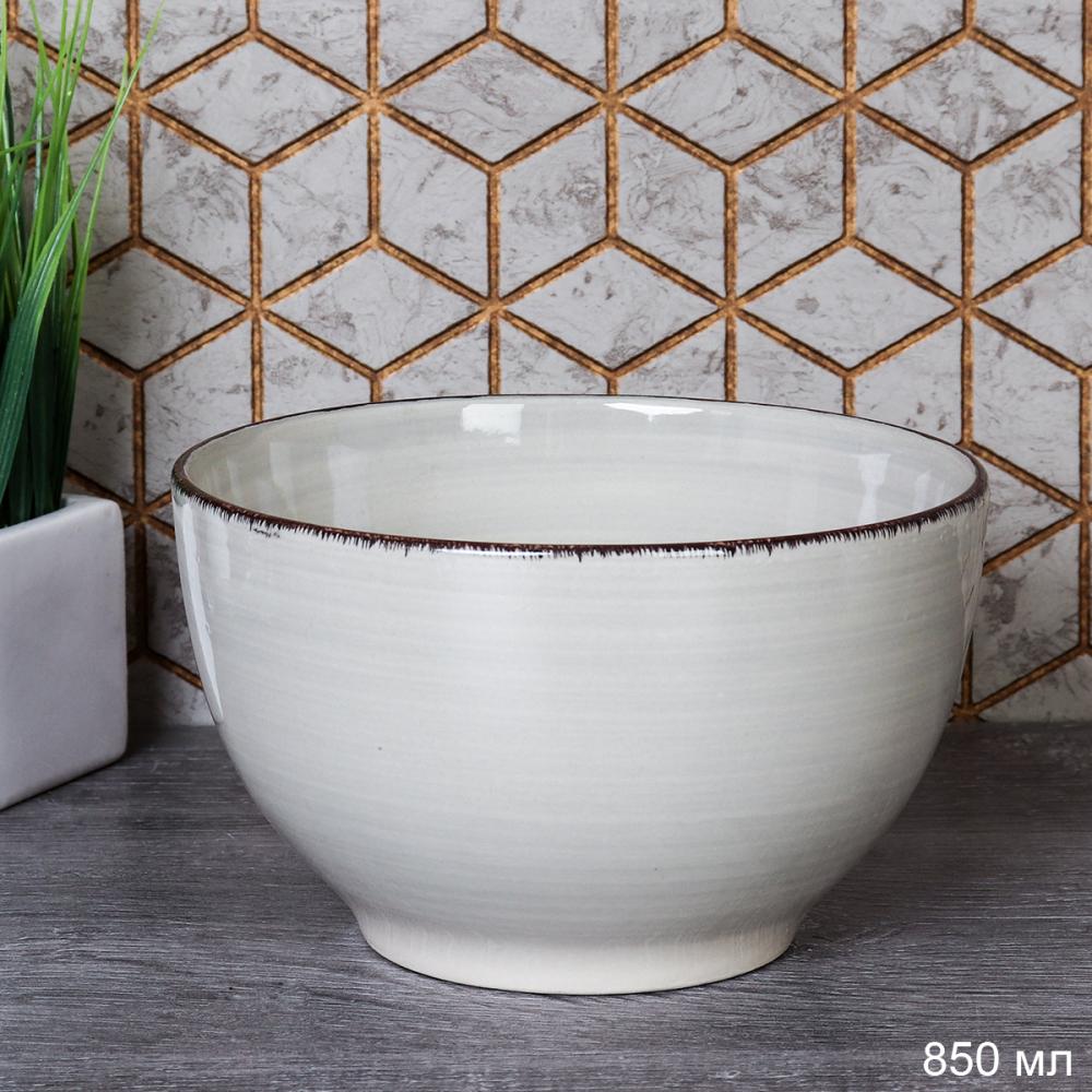 Тарелка глубокая суповая 850 мл / W007