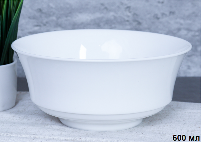 Тарелка глубокая суповая 600 мл / JMF-10 /уп 32/