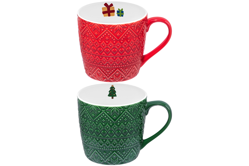 Набор кружек 2 пр. 350 мл 12,5*9,5*9 см