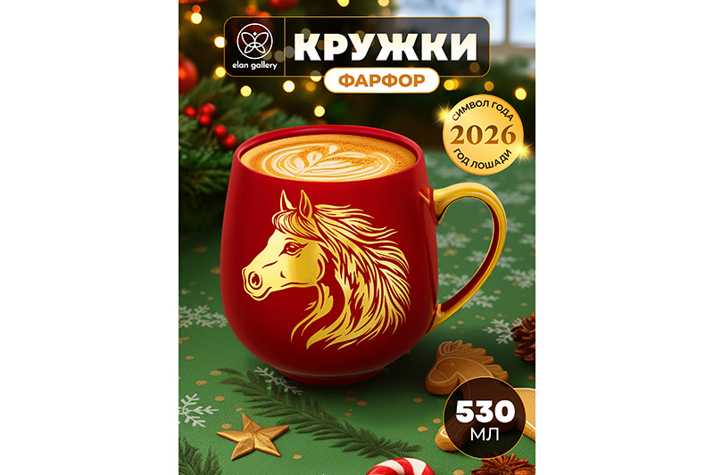 Кружка 530 мл 13,5*10,5*10,7 см