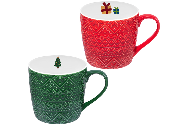 Набор кружек 2 пр. 350 мл 12,5*9,5*9 см