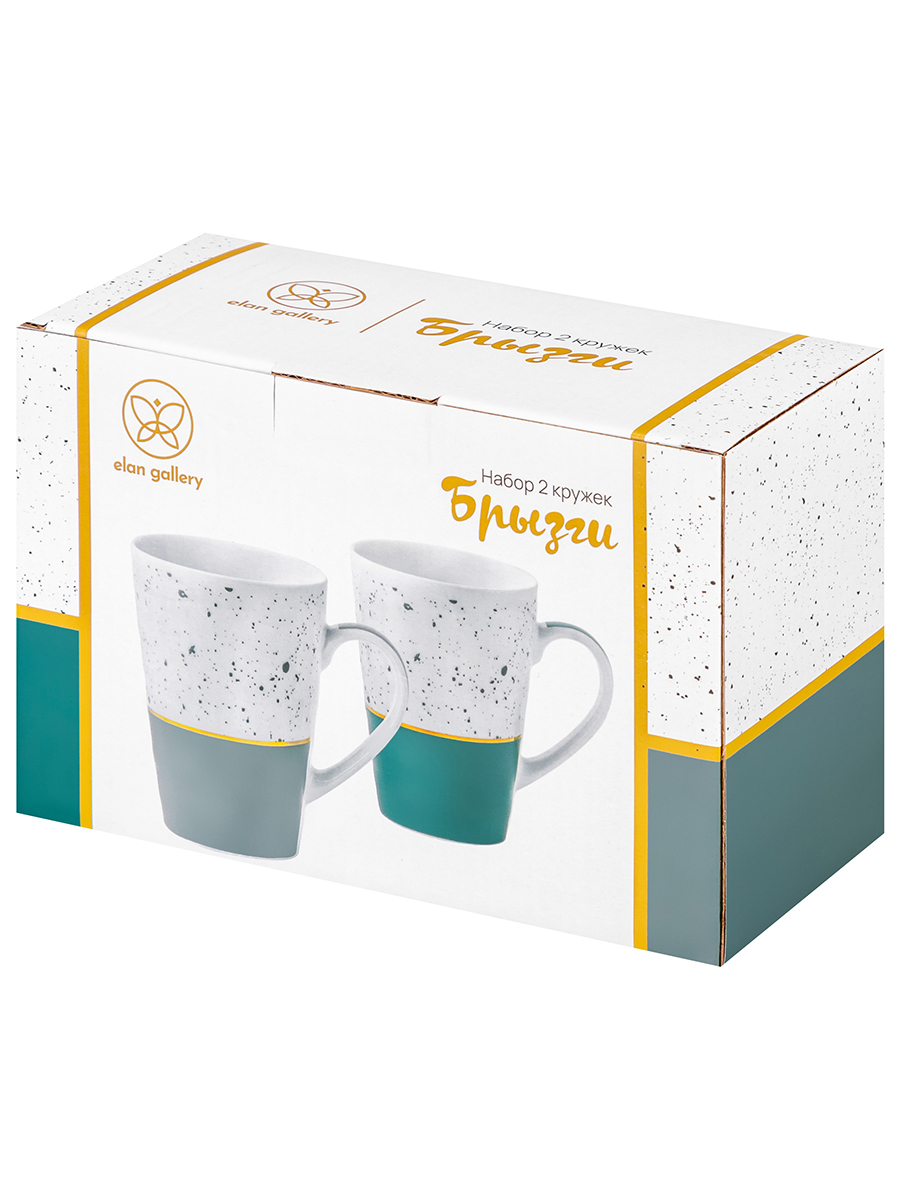 Набор 2 кружек 500 мл 13*9,5*13 см