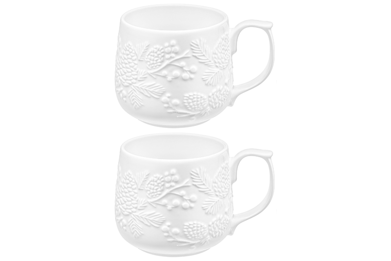 Набор 2 кружек 450 мл 13*9*9 см