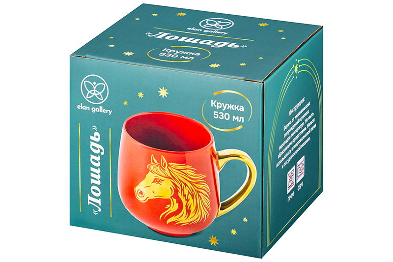 Кружка 530 мл 13,5*10,5*10,7 см