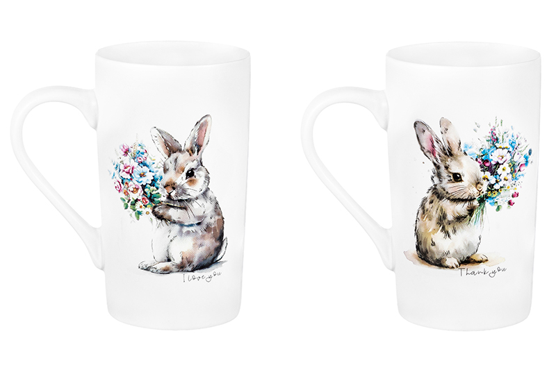 Набор 2 кружек 500 мл 13*8,5*14,5 см