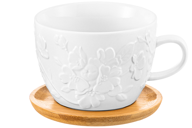 Чашка для капучино и кофе латте 500 мл 15*12,8*8,5 см