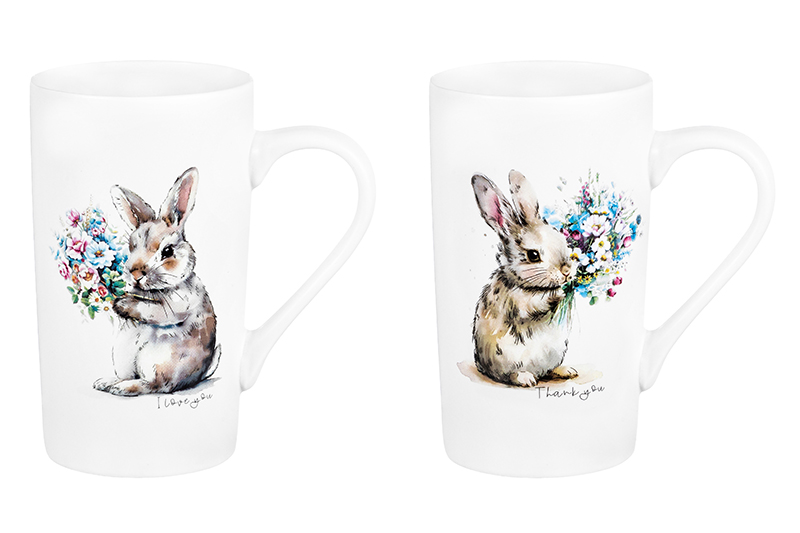 Набор 2 кружек 500 мл 13*8,5*14,5 см