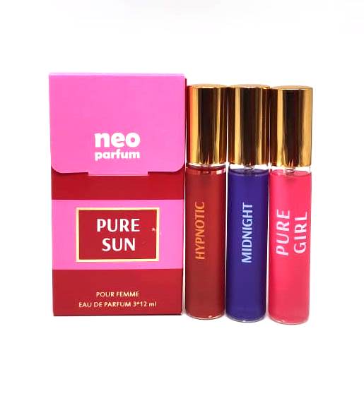 Ж NEO Парфюм/вода-ручка 12мл Набор 3 п/в