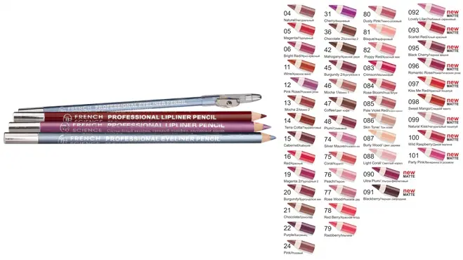 Triumpf CW-207 Карандаш c точилкой д/губ №100 Дикая Малина