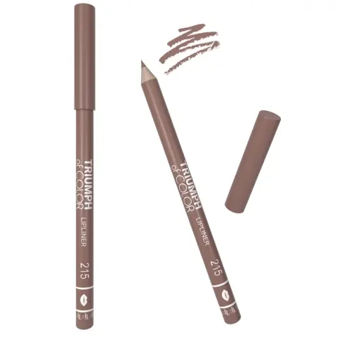Triumpf CW-212 Карандаш д/губ TRIUMPH of COLOR № 215, интенсивный нюд.(12)