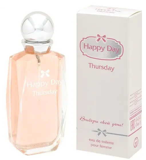 GGf055day Туал/вода жен. (55мл) HAPPY DAY THURSDAY четверг 36