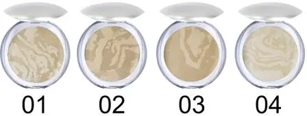 FARRES /3209-04/ Пудра запечённая с шёлковым финишем,тон светло-бежевый (*6)