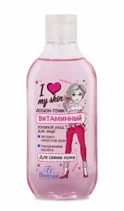 Ф-499/ I Love my Skin Лосьон-тоник витаминный (300мл).8