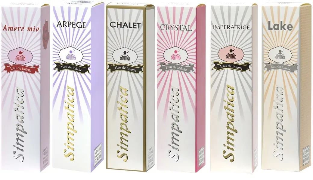 Туал/вода жен. (35мл) SIMPATICA в Ассортименте. 28