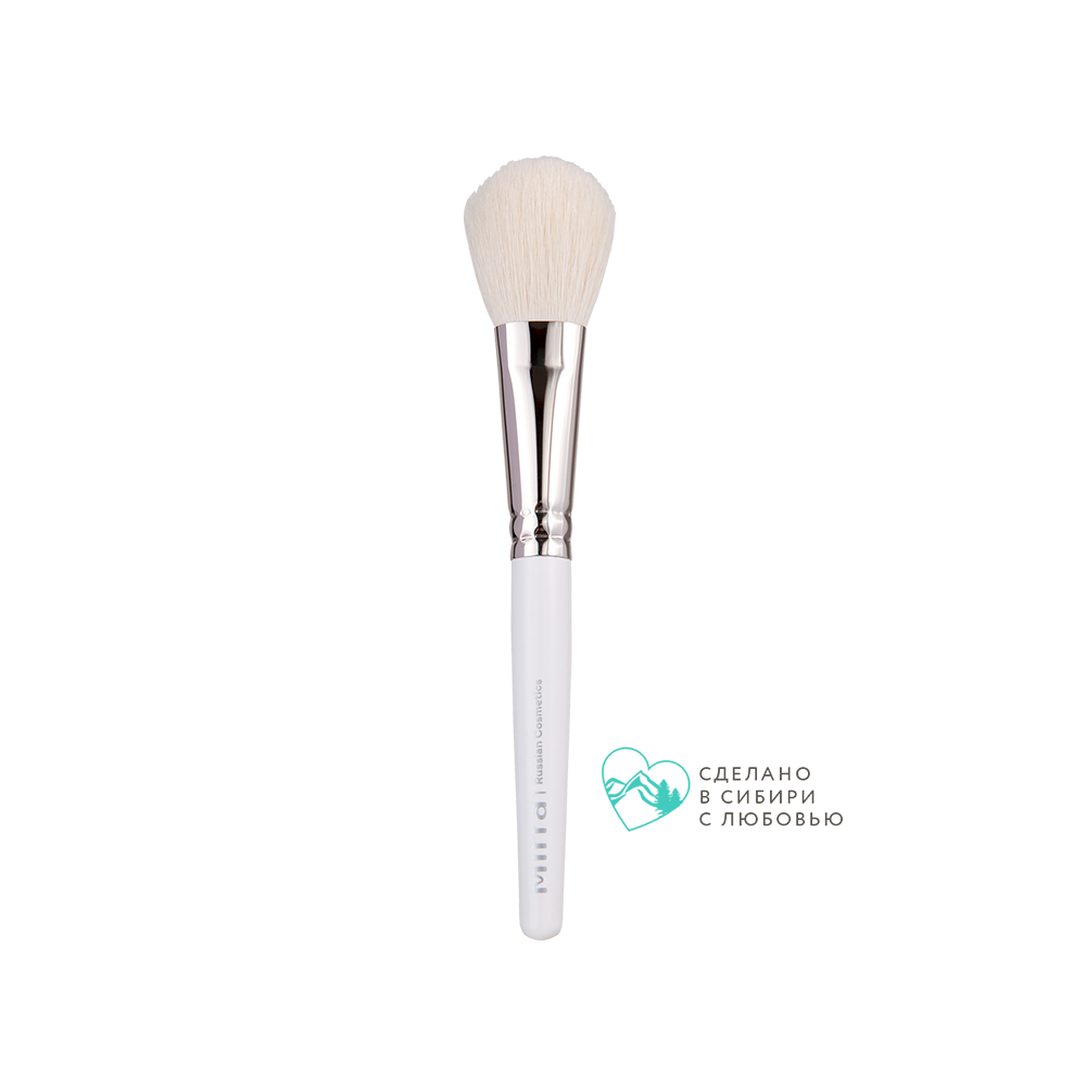 Кисть для пудры BASE овальная плоская 1 шт