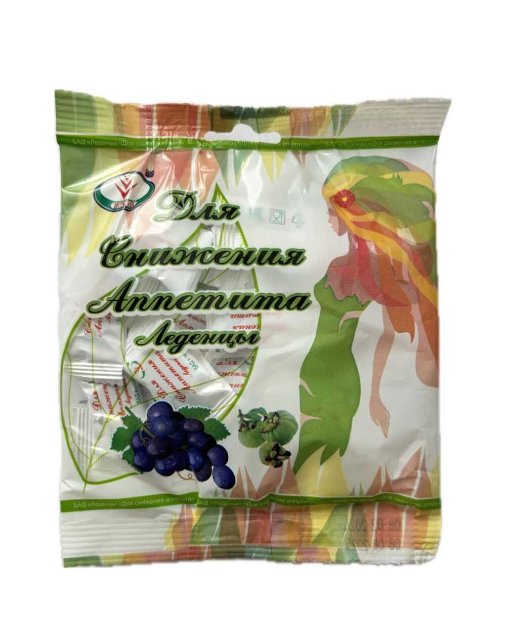 Леденцы для снижения аппетита на лактите 50 гр