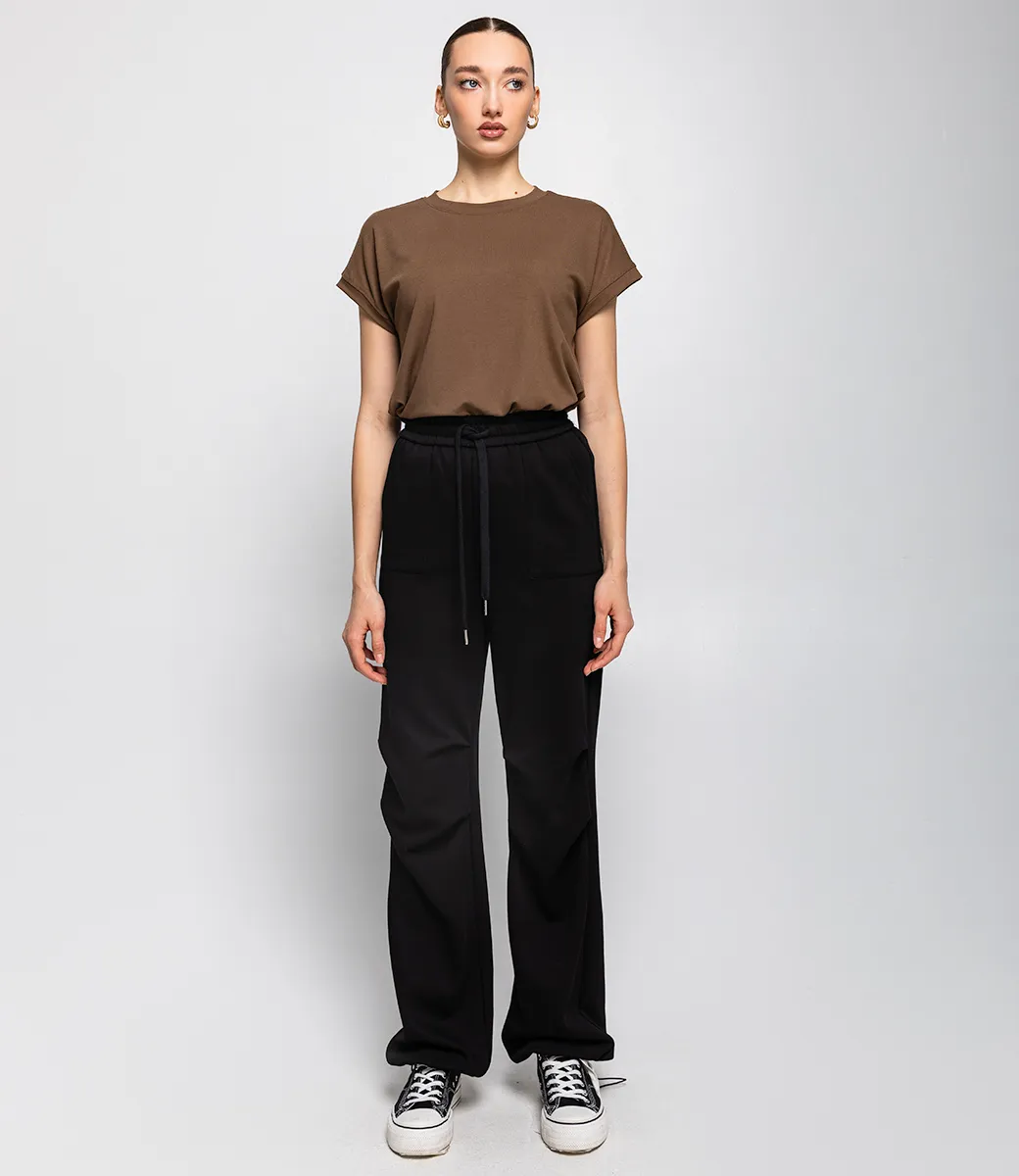 ст. цена1060руб.! Спортивные брюки #КТ8661, чёрный