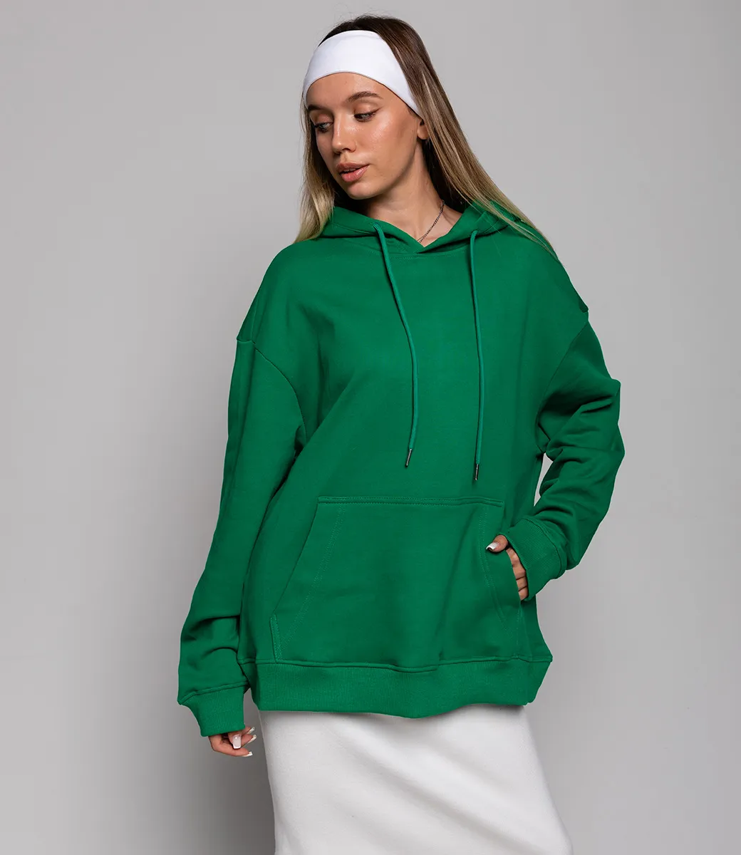 ст. цена1920руб.! Худи #ОКТ1662, изумрудный