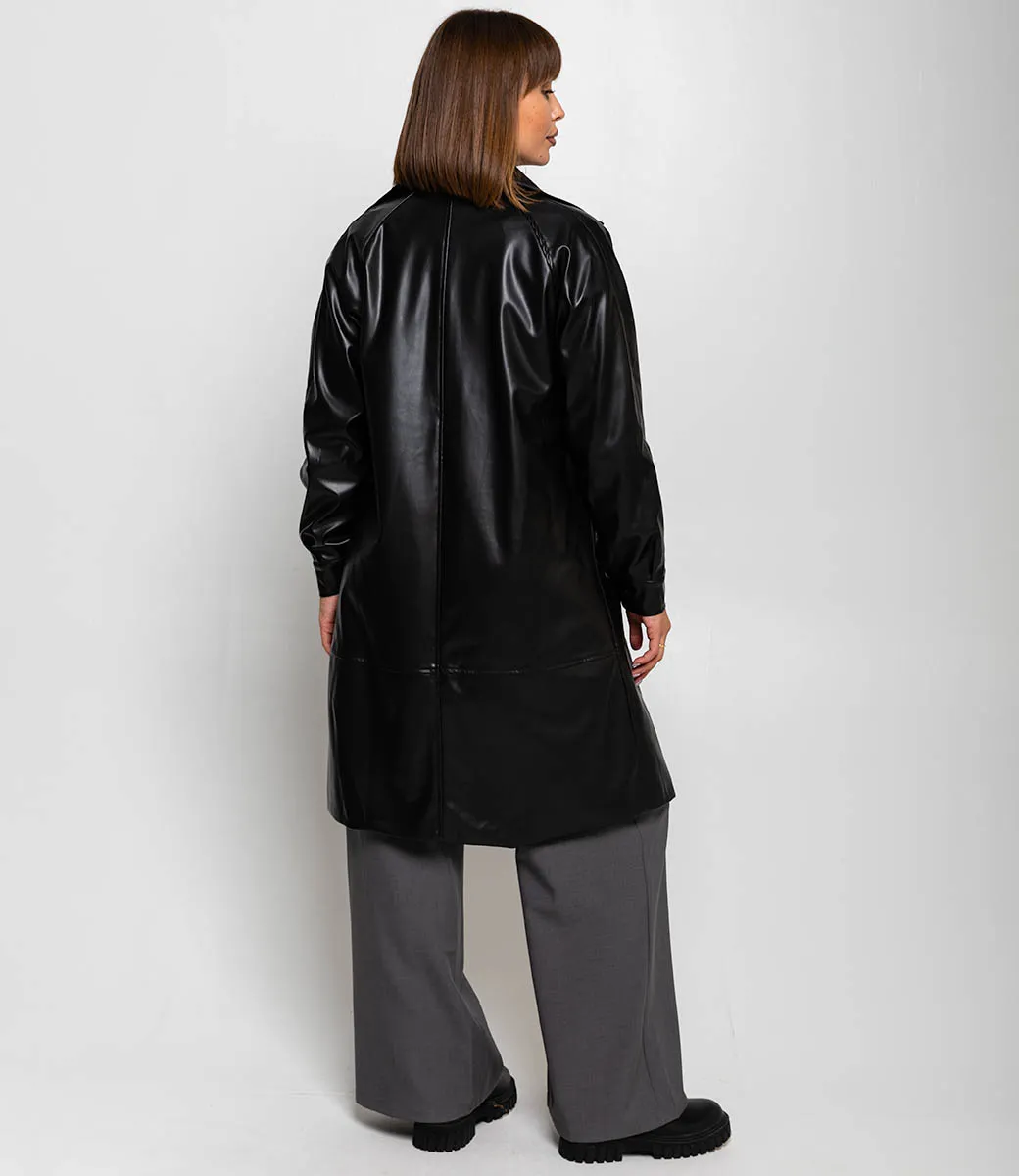 ст. цена2160руб.! Тренч #КТ5505 (1), чёрный