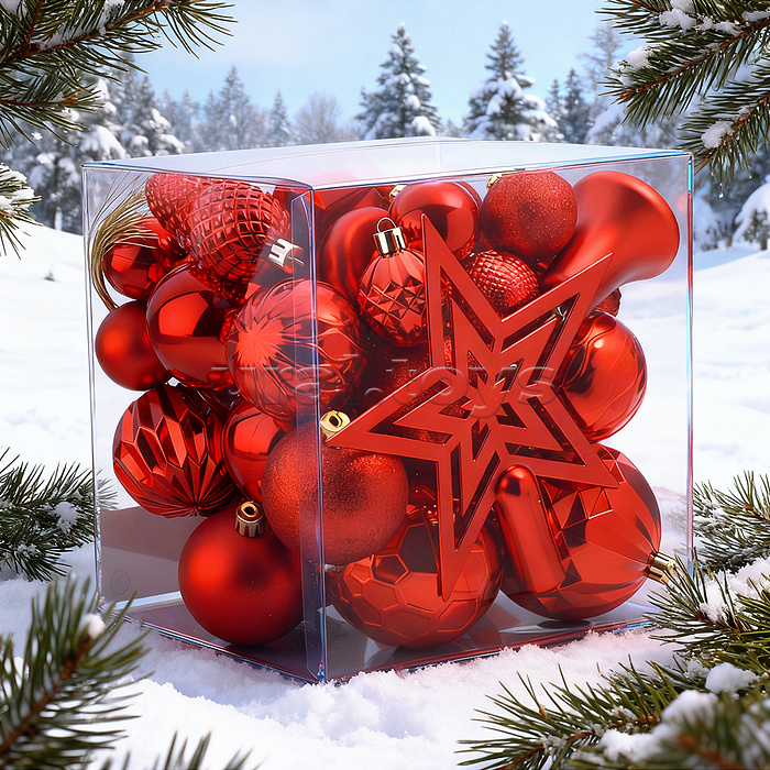 Набор новогодних украшений