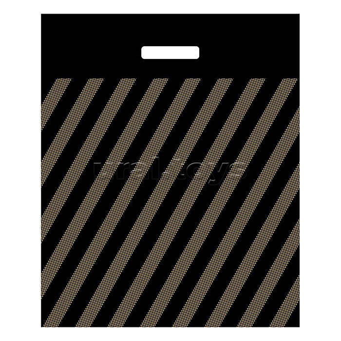 Пакет ПЭ с вырубной ручкой 40х48+3см (45)