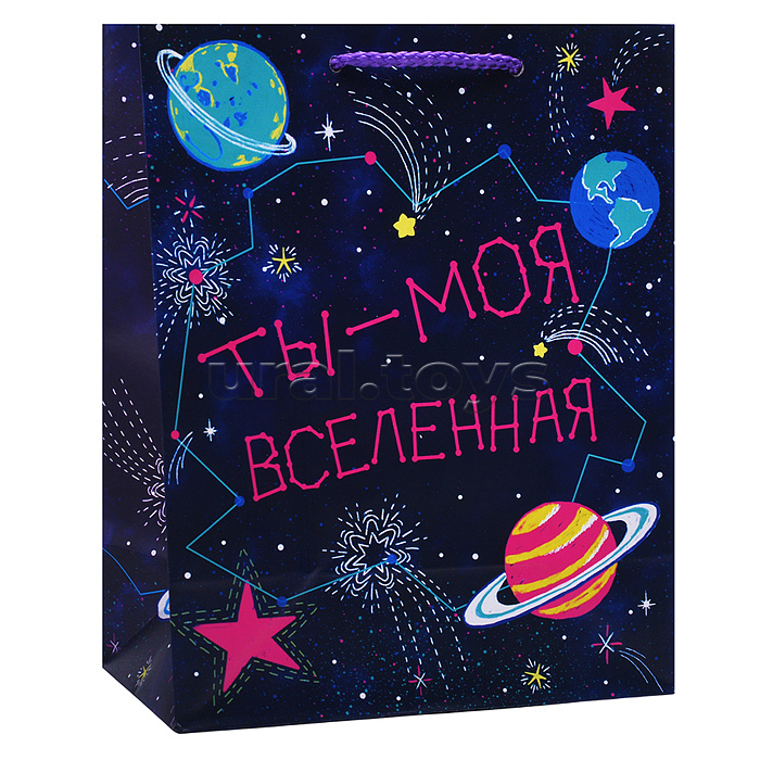 Бумажный пакет для сувенирной продукции