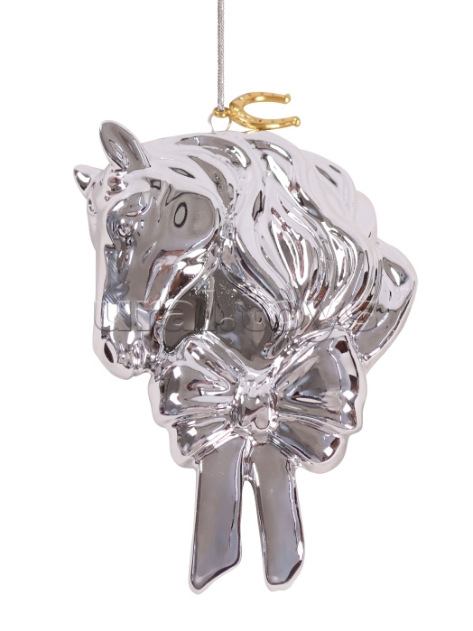 Новогоднее подвесное украшение из фарфора 5,7x2,2x8,6см