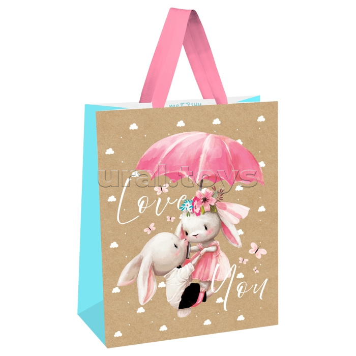 Пакет подарочный 18х23х10см