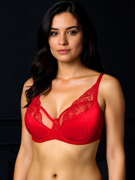 Бюстгальтер Carolina Albina_L ЧЗ сшивная Albina L 6050крлБчз