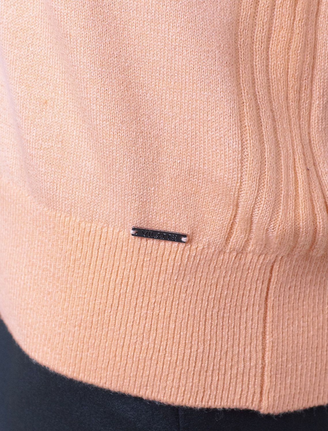 Свитер тонкой вязки из хлопка с кашемиром