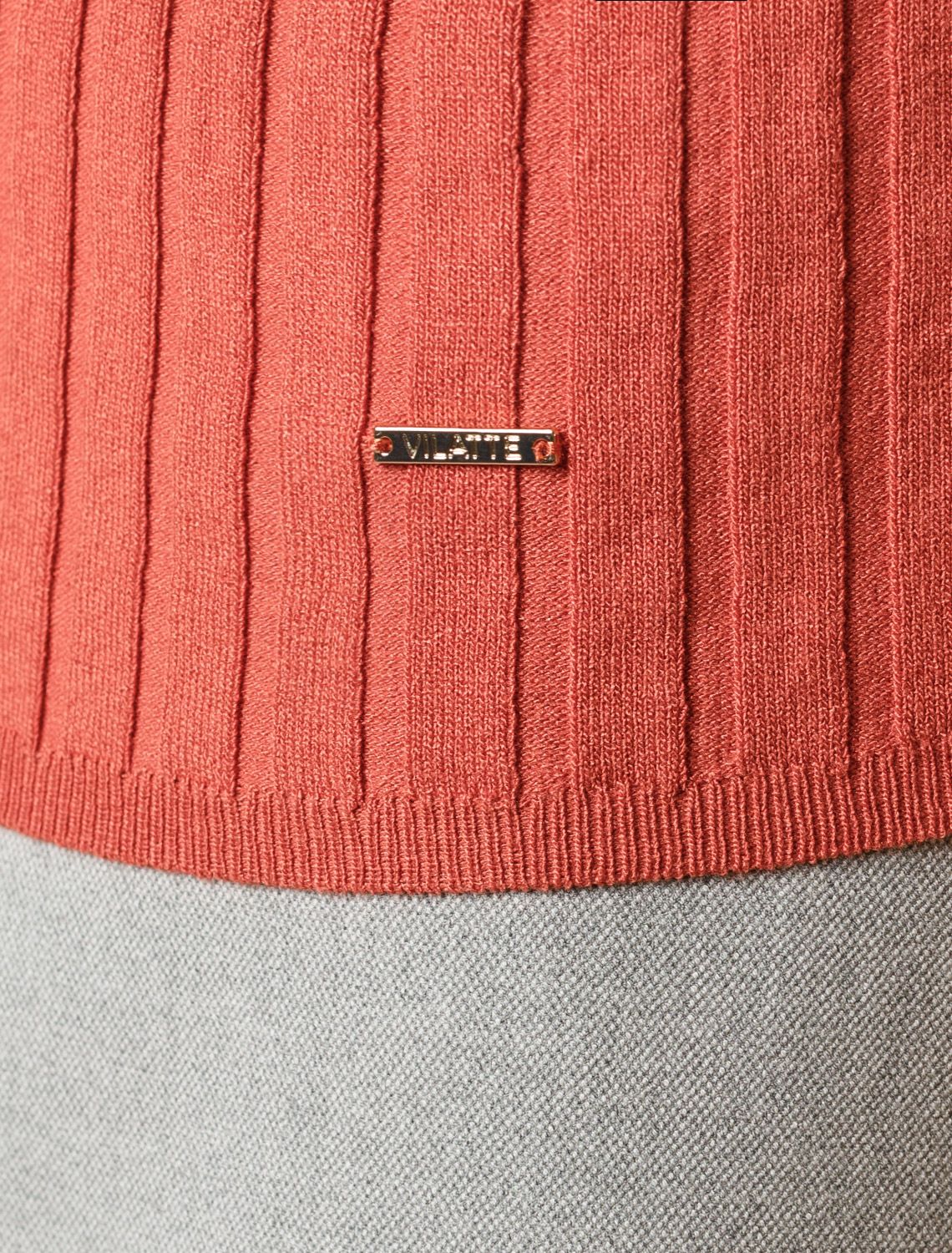 Джемпер тонкой вязки из вискозы с нейлоном