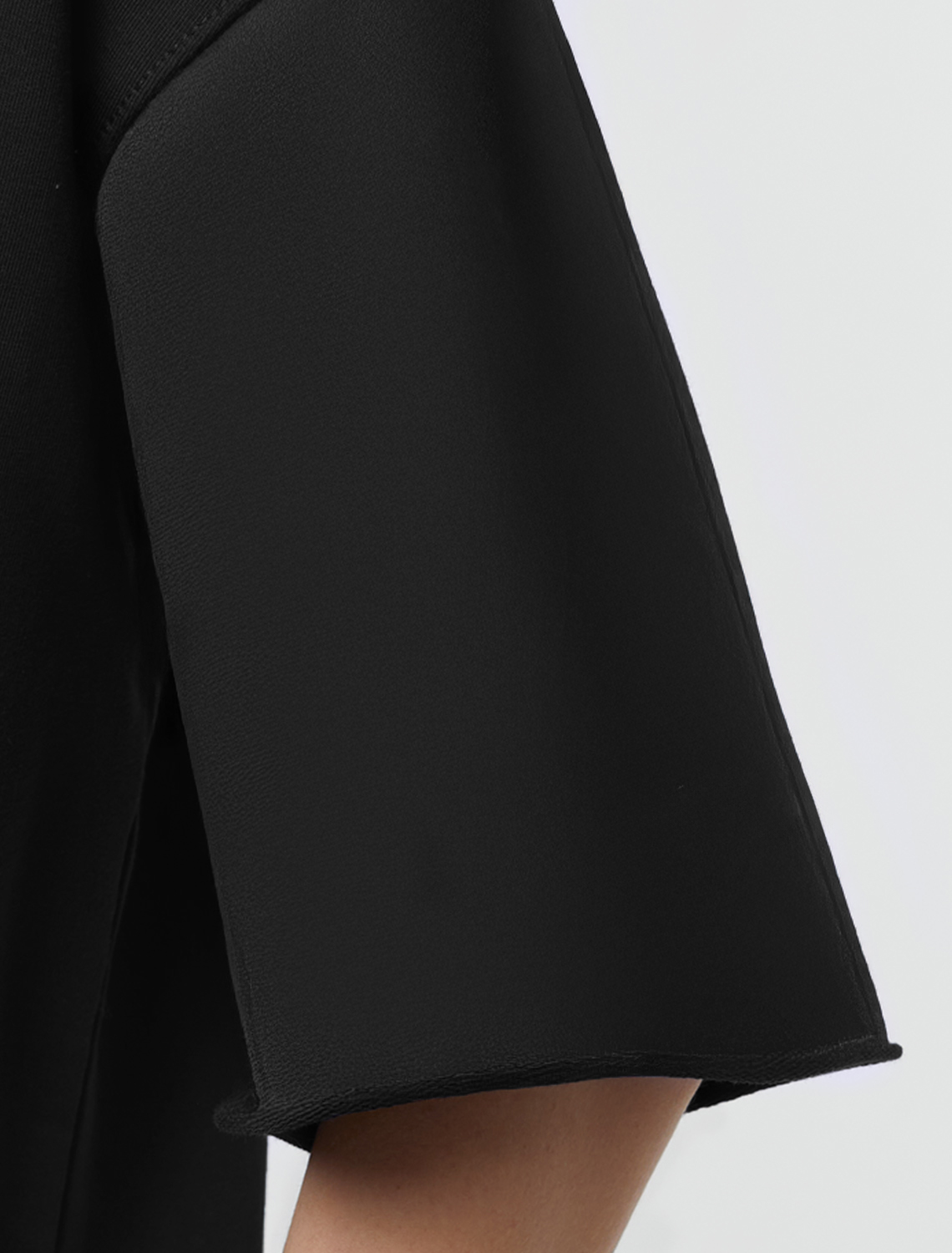 Футболка из тонкого премиального футера с эластаном