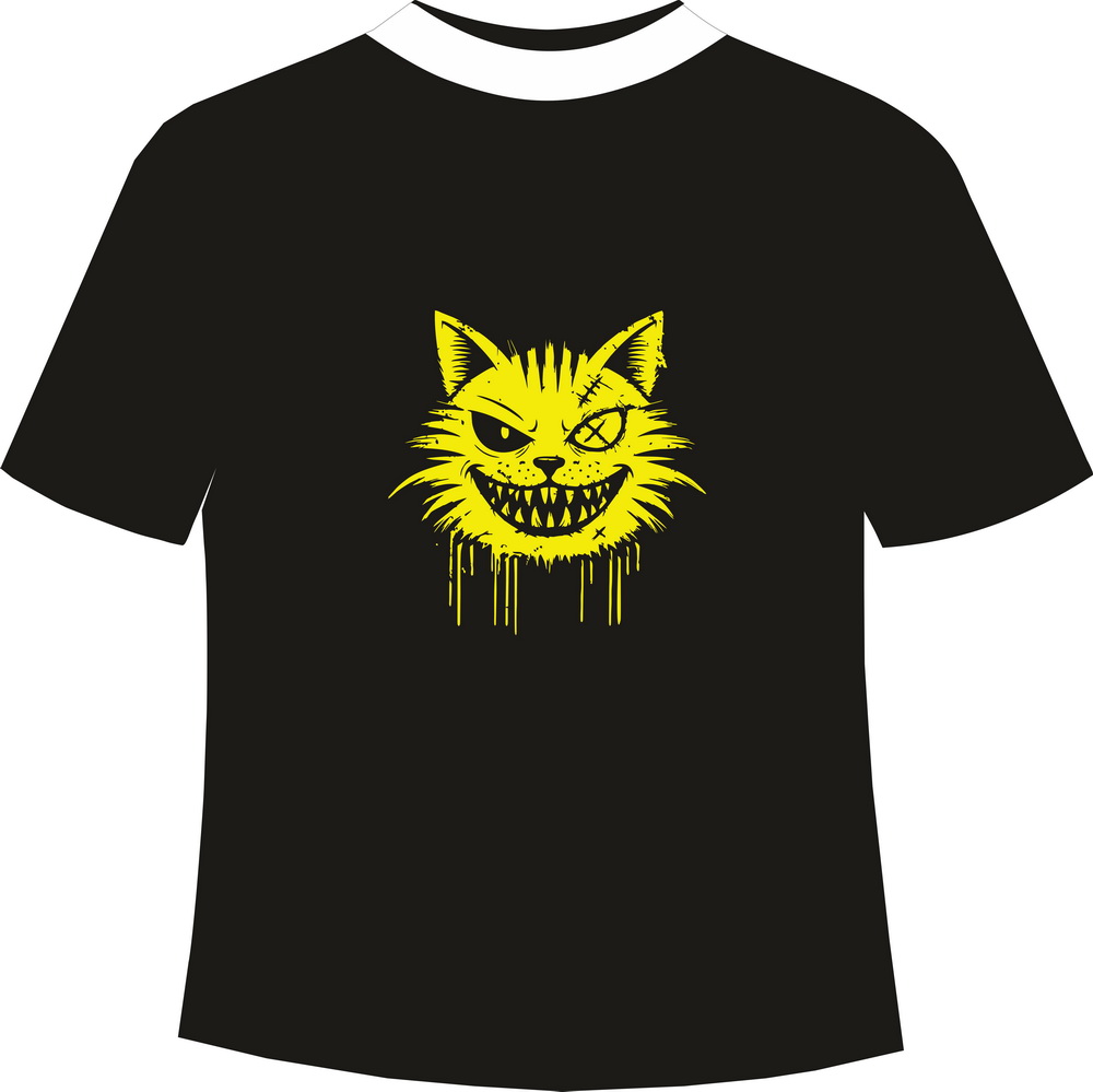 Подростковая футболка Кот Пират