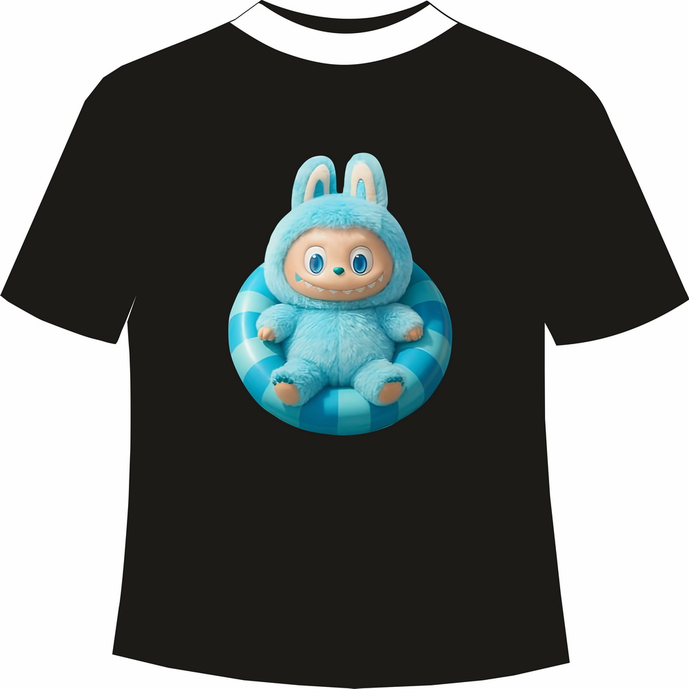 Футболка Лабубу на море