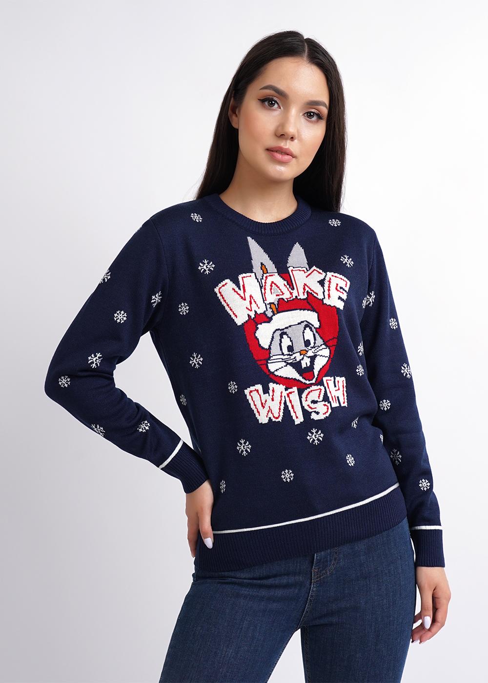 АКЦИЯ 702р. 710р.CLE LF12-988/3 вяз Джемпер жен. Вязанка Новый год